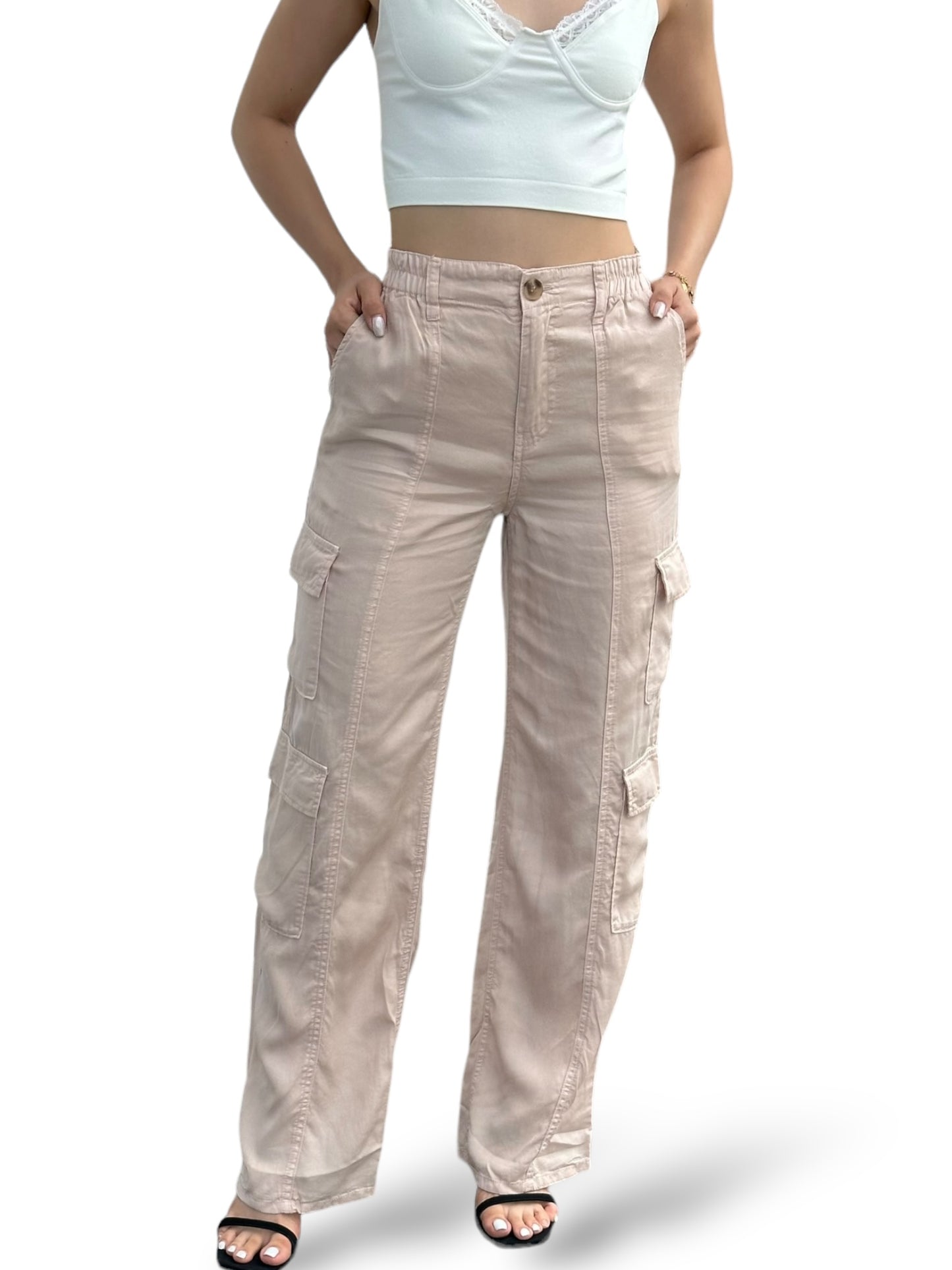 PANTALON CARGO RESORTE EN LA CINTURA