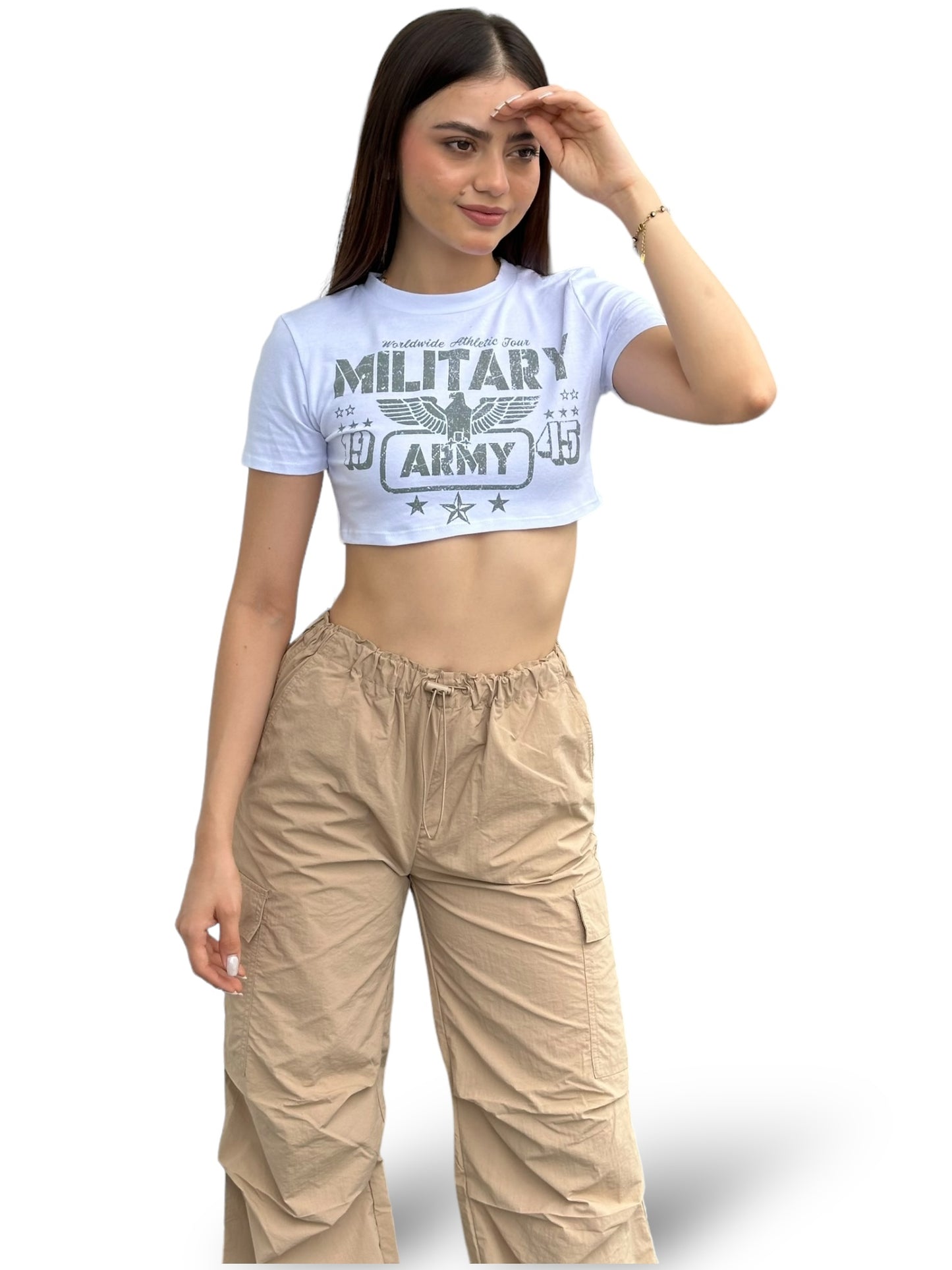 PLAYERA CORTE "MILITARY"