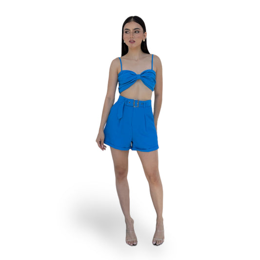 SET AZUL SHORT/TOP