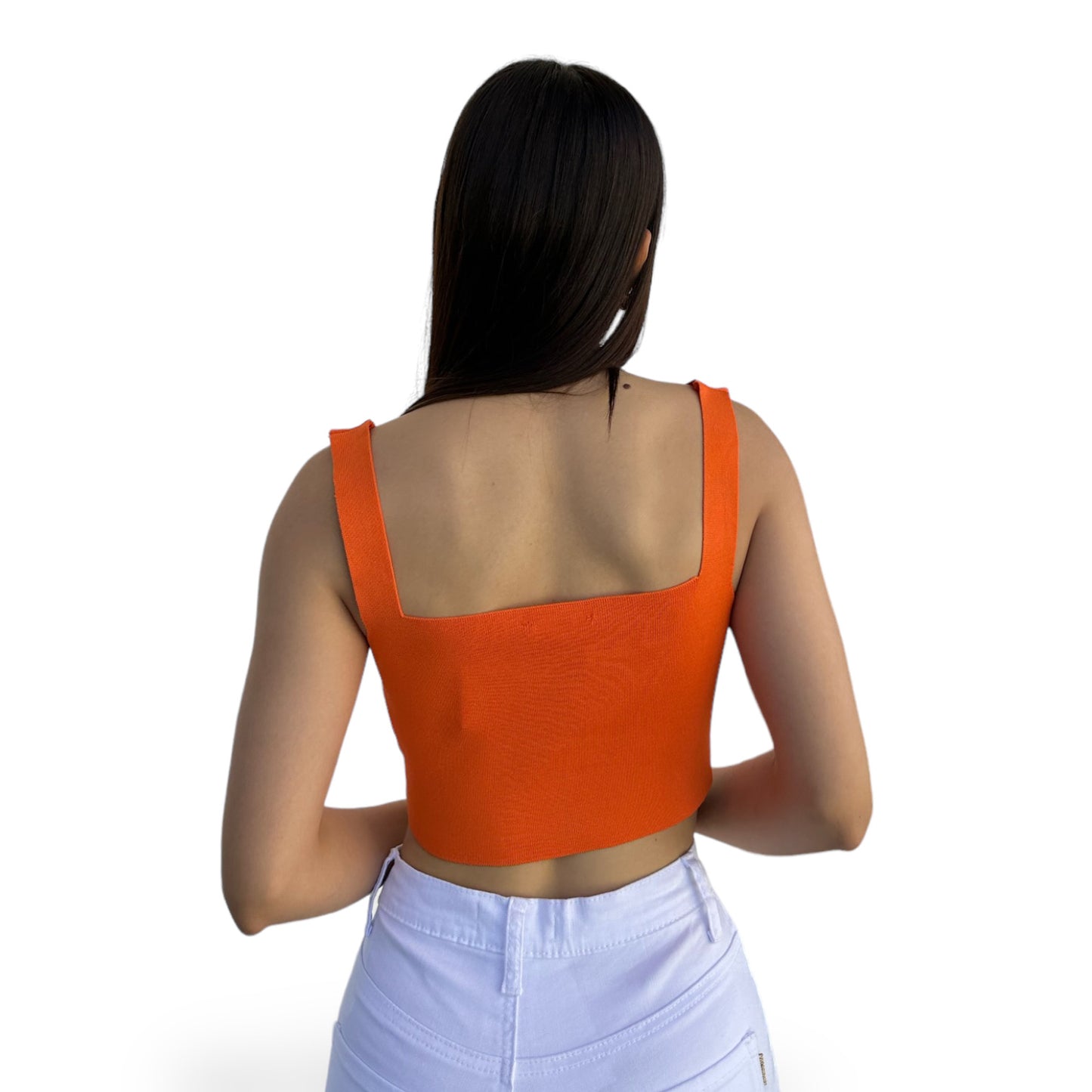 CROP CORTO NARANJA